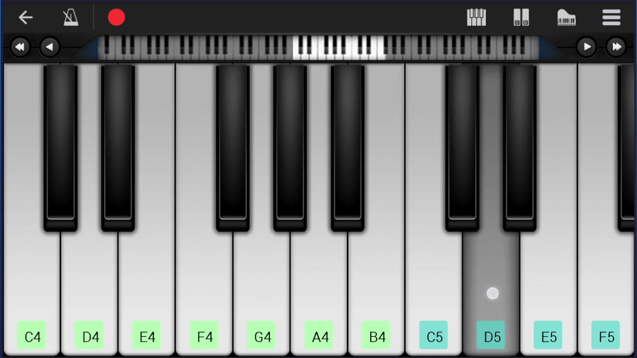 How to play Day by Day by grentperez on Mobile Piano (Tutorial)0517哔哩哔哩bilibili