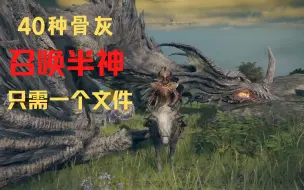 Download Video: 艾尔登法环40种骨灰替换mod老头环