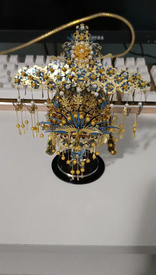 diy手工凤冠_哔哩哔哩_bilibili