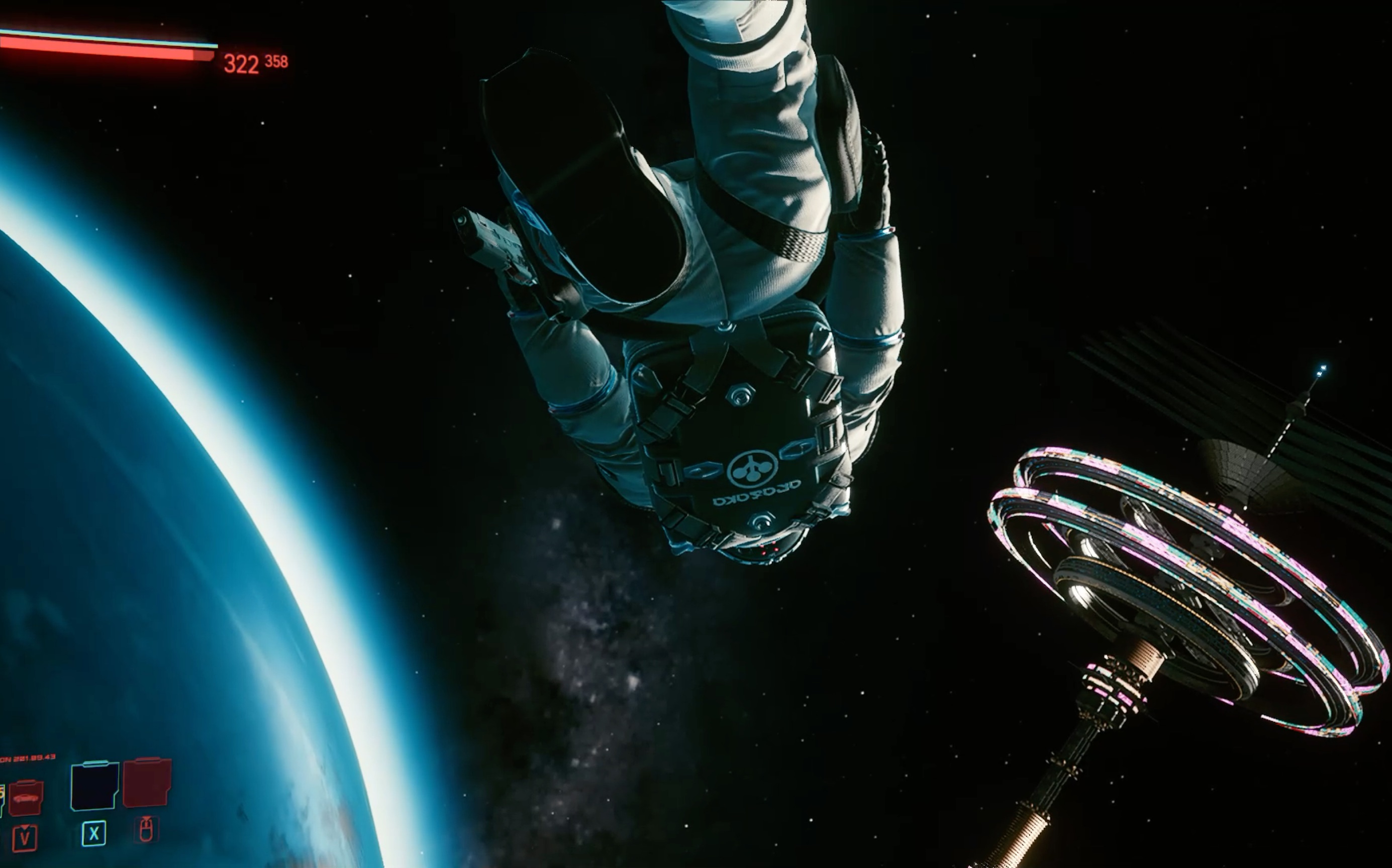 赛博朋克2077终极结局成为夜之城最强雇佣兵,太空片段