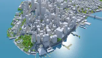 城市三维模型直接下载网站，不再熬夜建城市模型了