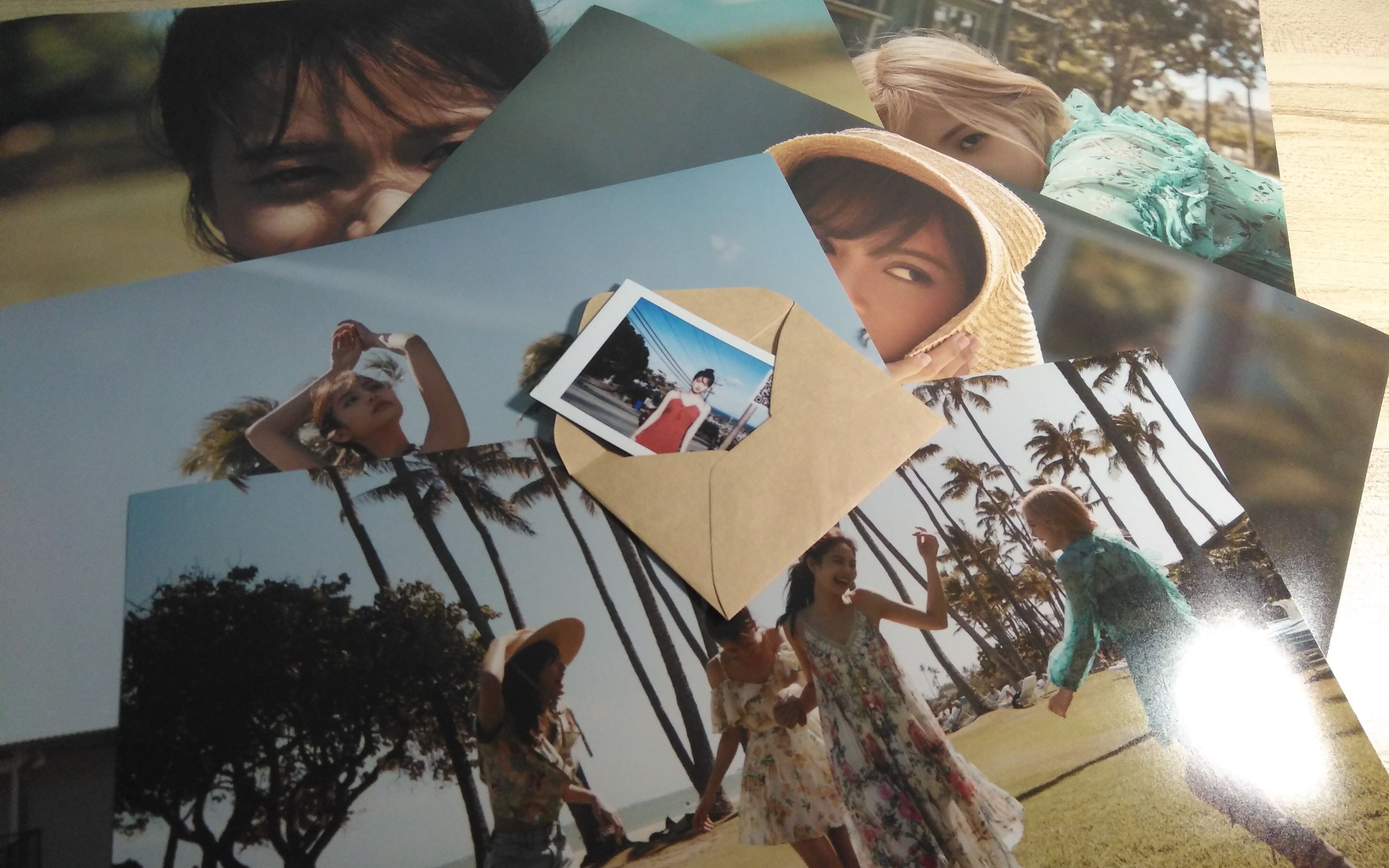 blackpink夏威夷照片卡