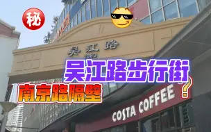 Download Video: 实拍上海吴江路步行街，上海南京路旁边，你知道吗？