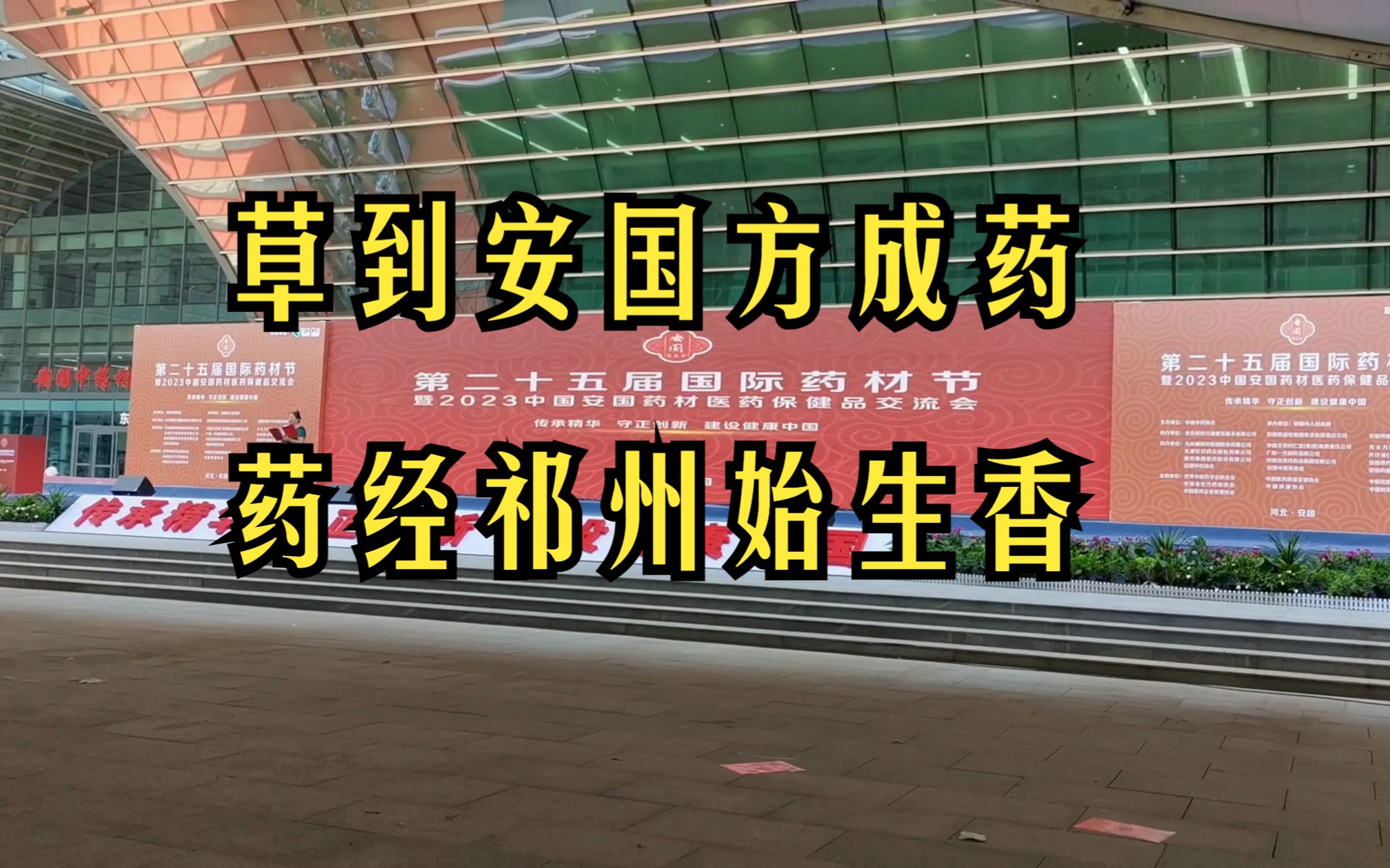 千年药都——安国:草到安国方成药,药经祁州始生香哔哩哔哩bilibili