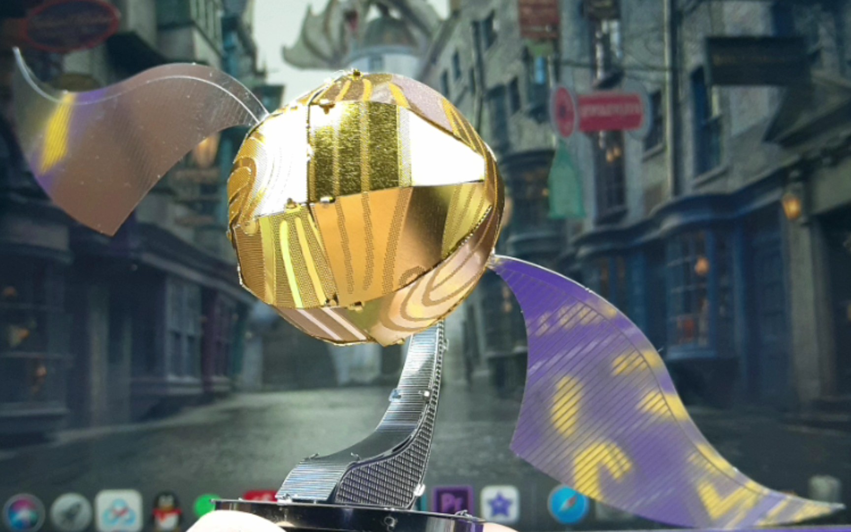 【3d金属拼图】金色飞贼太可爱了_哔哩哔哩 (゜-゜)つロ 干杯~-bili