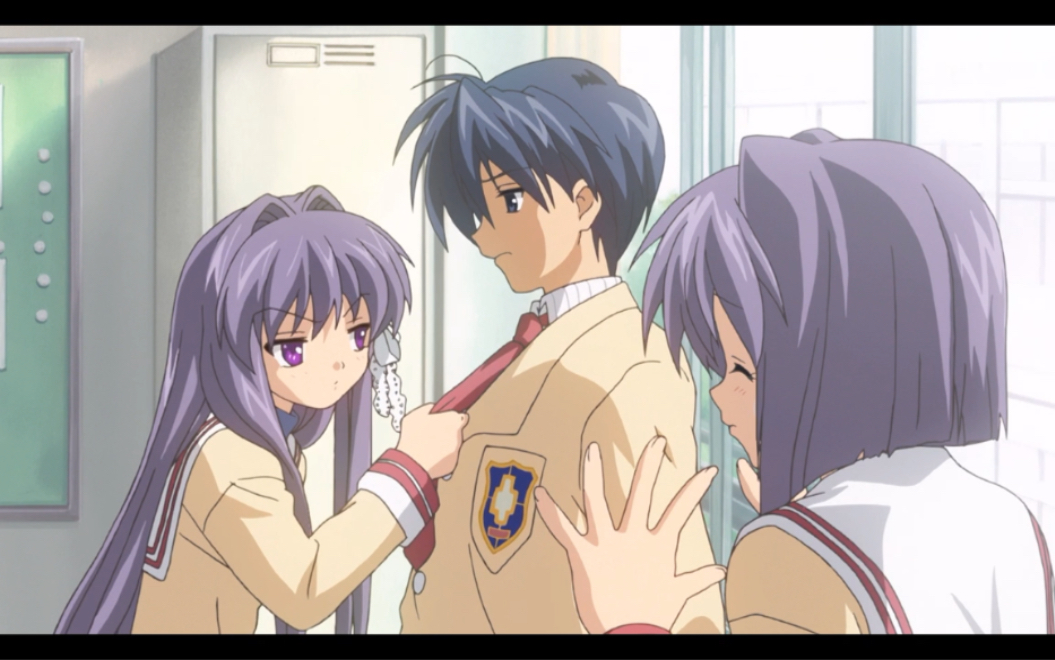 日本动漫巅峰神作 Clannad 鹏也与双胞胎姐妹的相遇哔哩哔哩bilibili