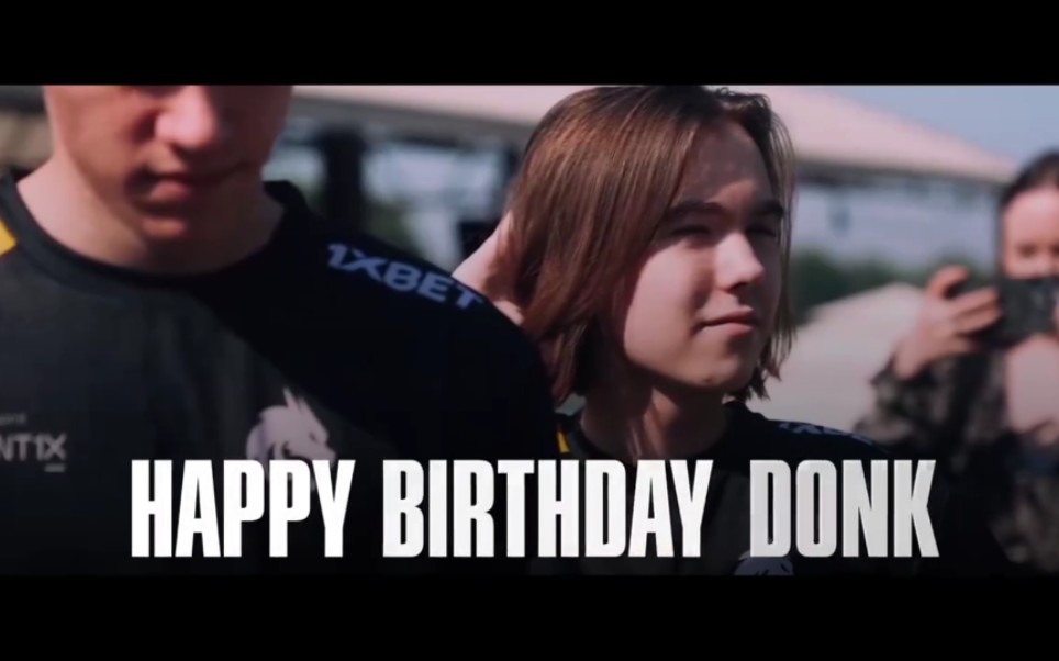 今天是我们明星步枪手donk的17岁生日