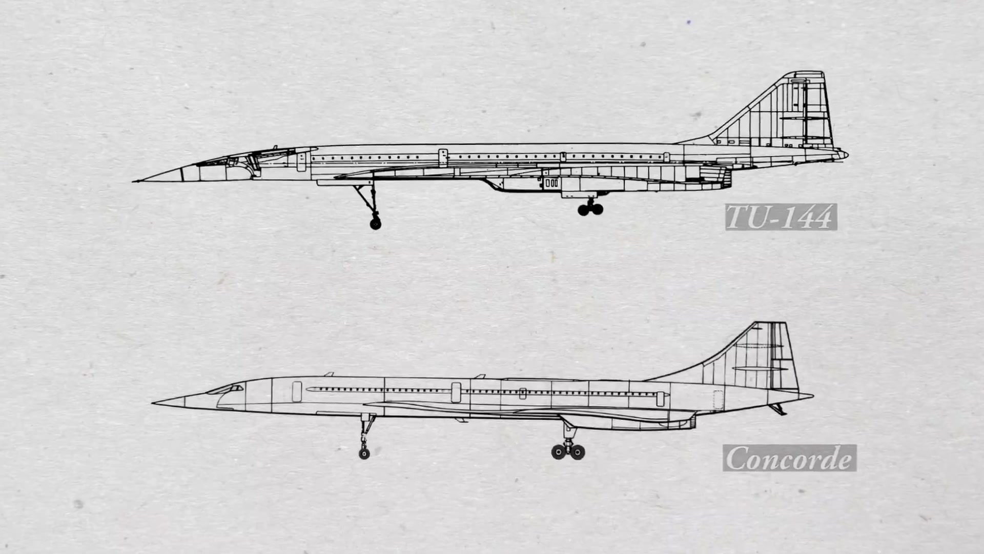 协和超音速客机还有一个狂爆表姐?【协和斯基tu-144】