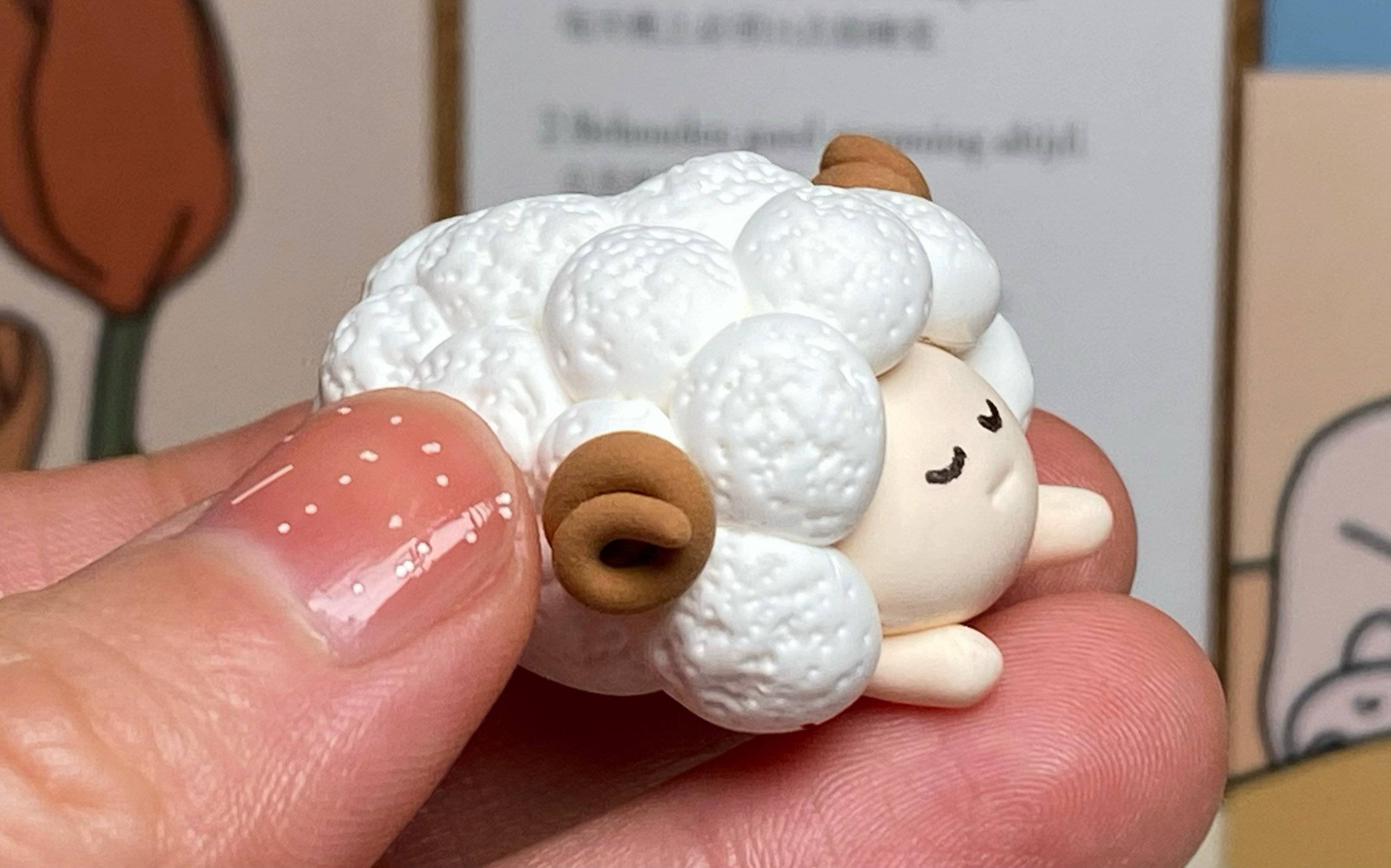 12生肖小羊粘土制作图片