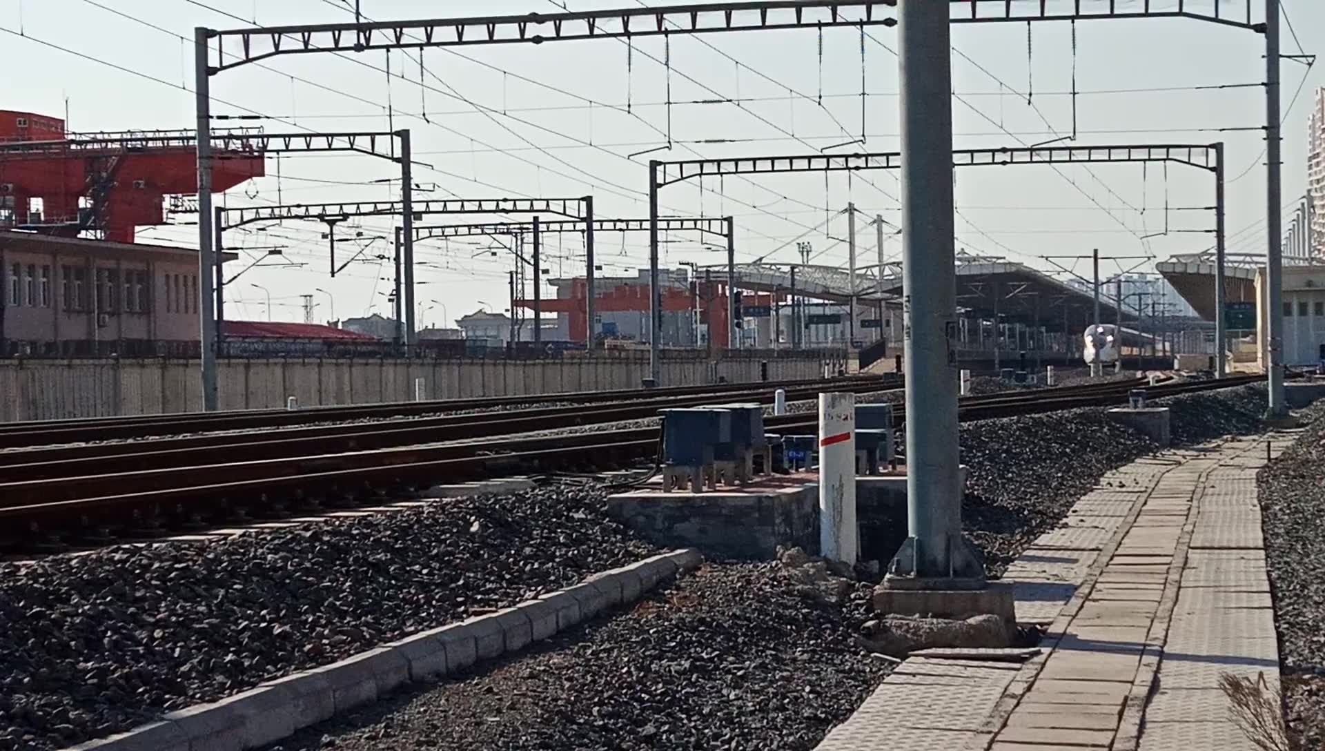 【世界铁路】京津城际复兴号机破神车5033