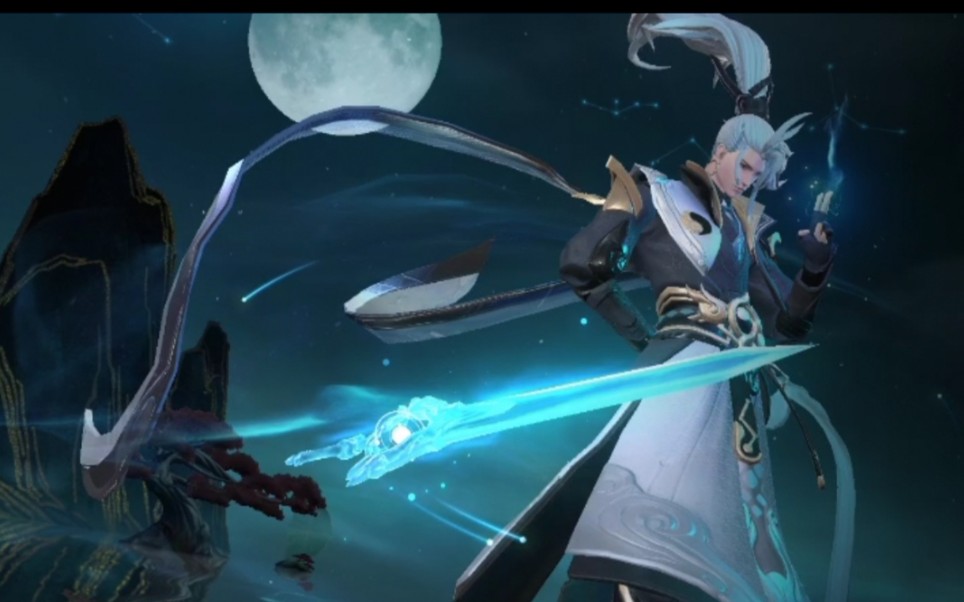 aov诸葛亮图伦鹤羽星尊高清60帧出场动画