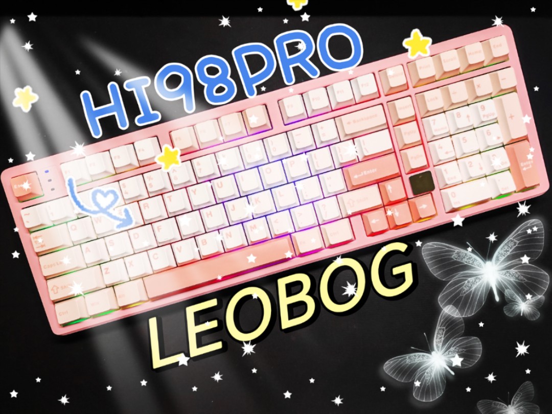 【拆解详评】LEOBOG HI98PRO,详细拆解,98配列,三模2U0铝坨坨,你终于来了哔哩哔哩bilibili