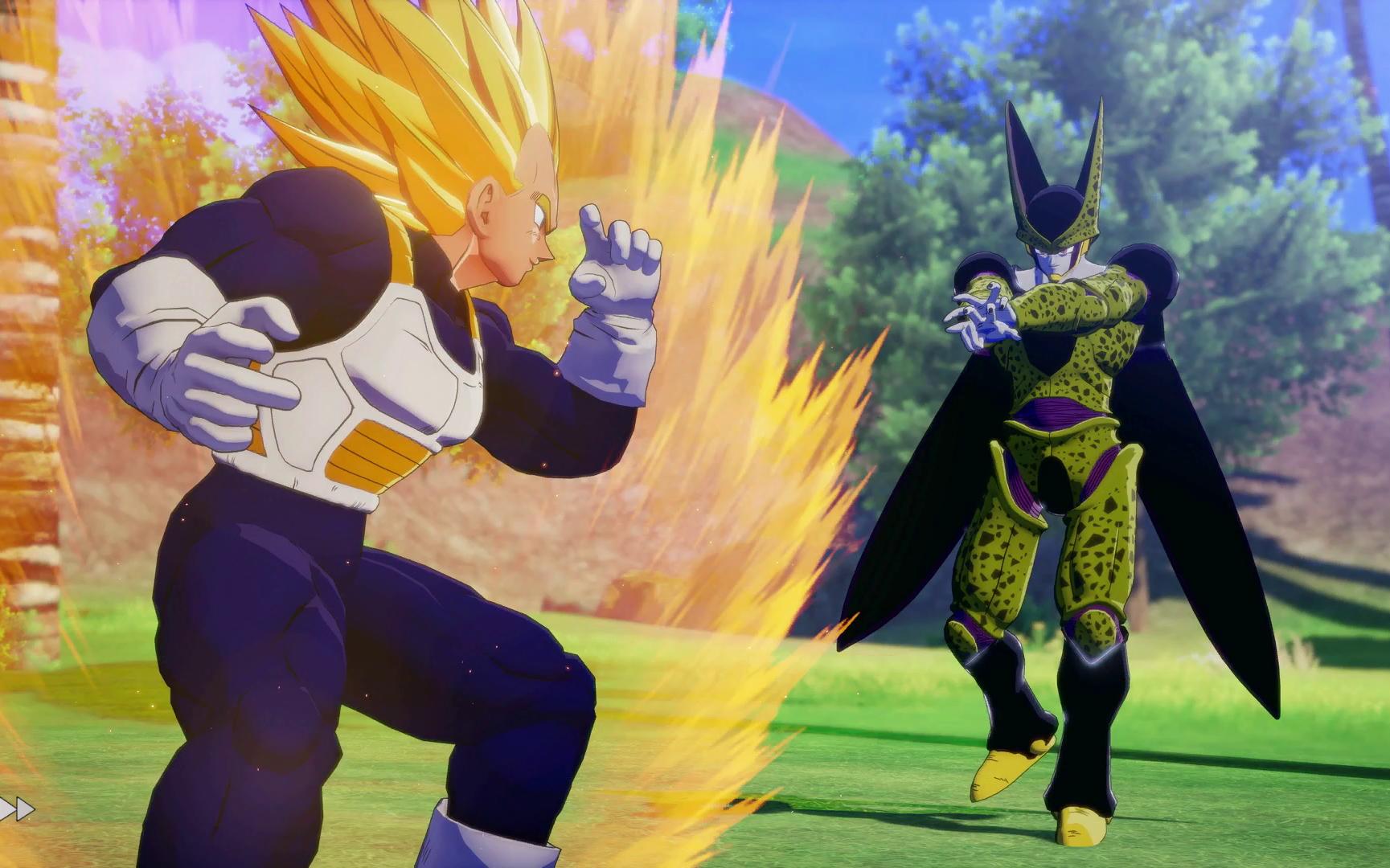 【龙珠z:卡卡罗特】超蓝贝吉塔vs沙鲁完全体