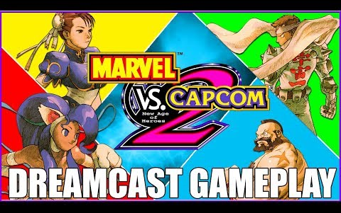 [图]Marvel Vs Capcom 2 - Dreamcast Gameplay