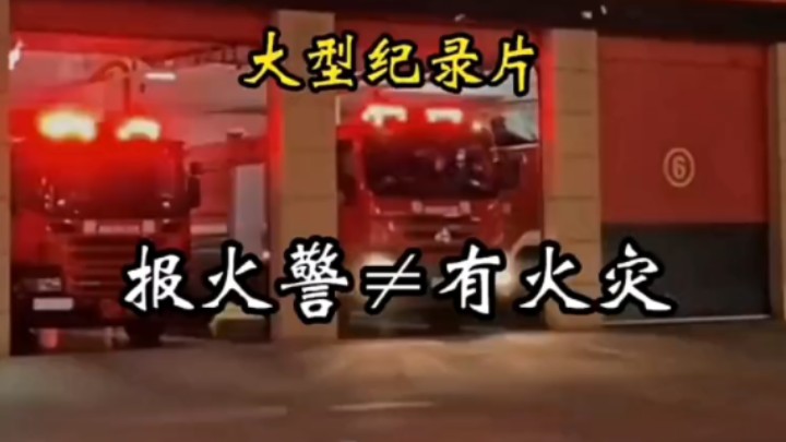 [图]大型纪录片《报火警不等于有火灾》