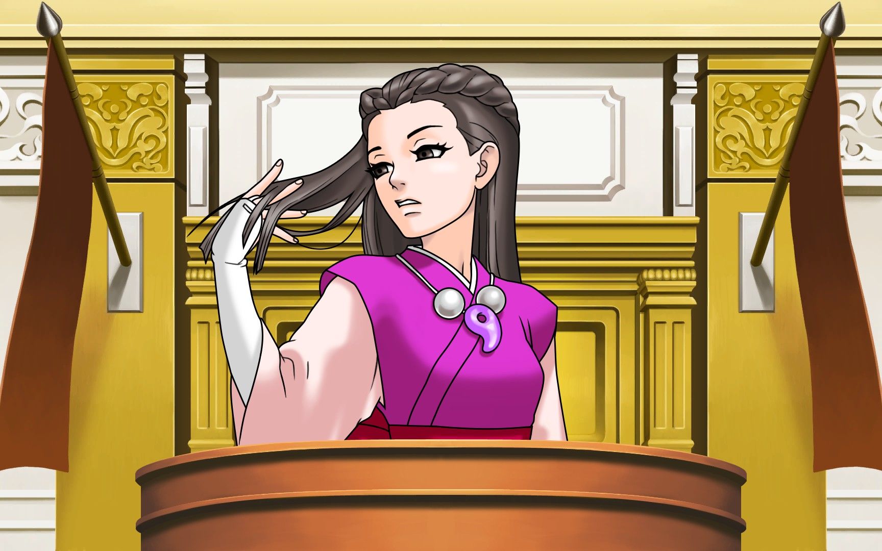 逆转裁判三(21):第五章--华丽的逆转·美柳千奈美,罪孽深重的蛇蝎美人