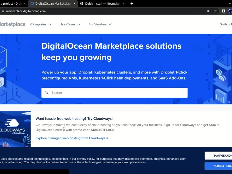 使用DigitalOcean服务器配置Netmaker