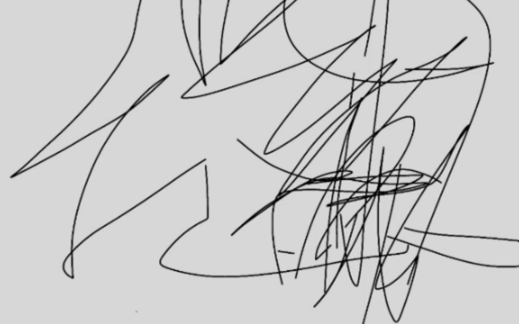 刚开始画画的时候的作品(看不懂)