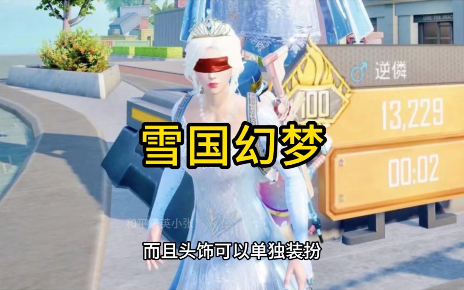 和平精英热门皮肤赏析—雪国幻梦#氪金 #游戏日常 #雪国幻梦 #和平