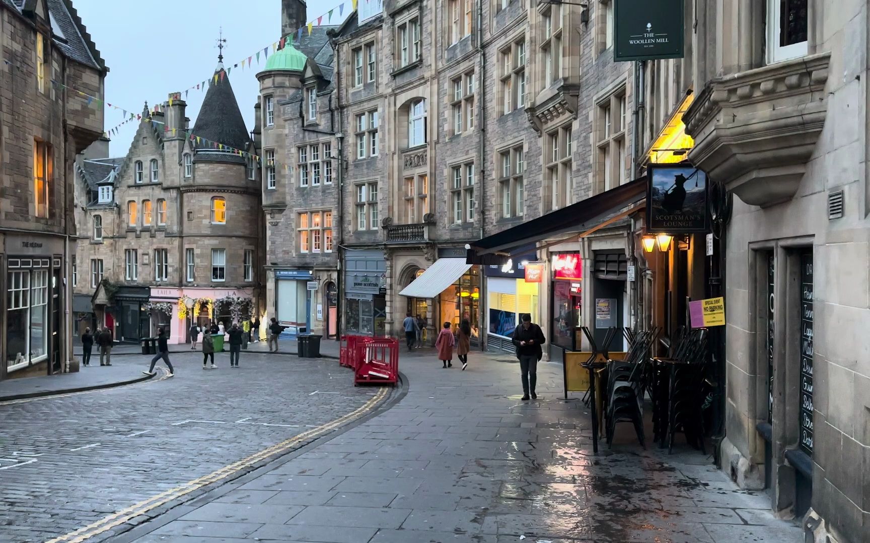 【超清英国】漫步傍晚时分的苏格兰首府爱丁堡 2023