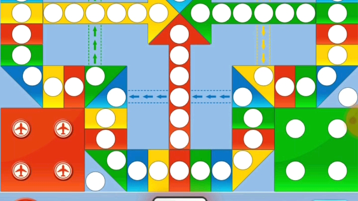 [图]玩飞行棋，一个人机一个玩家