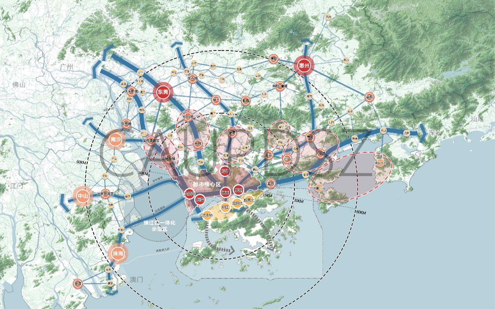 [图]深圳都市圈一体化2021年度报告丨中规院