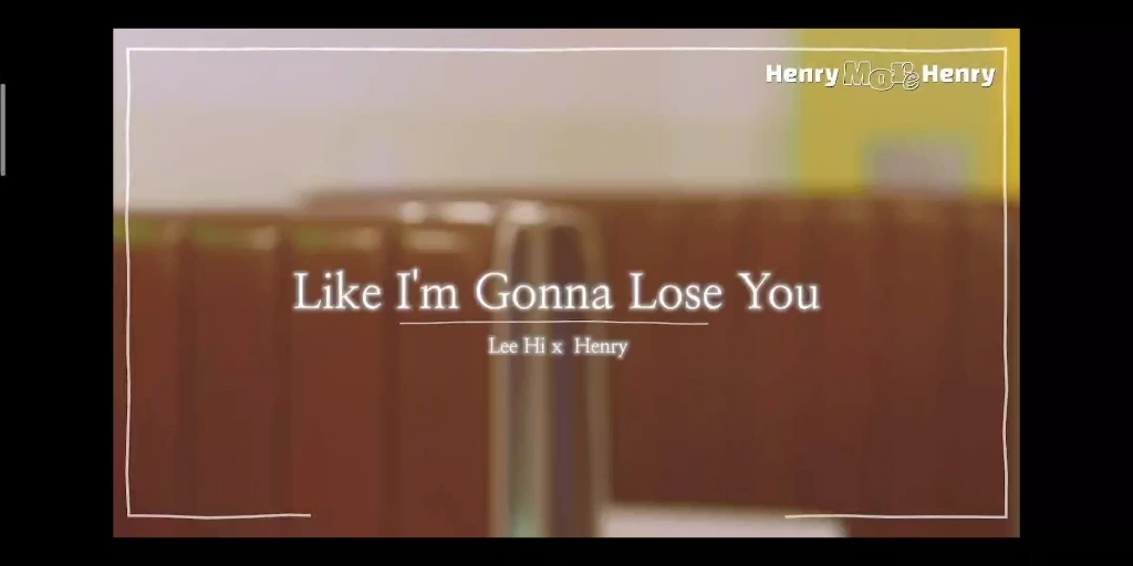 [图]《Like I'm Gonna Lose You》最喜欢的两版翻唱