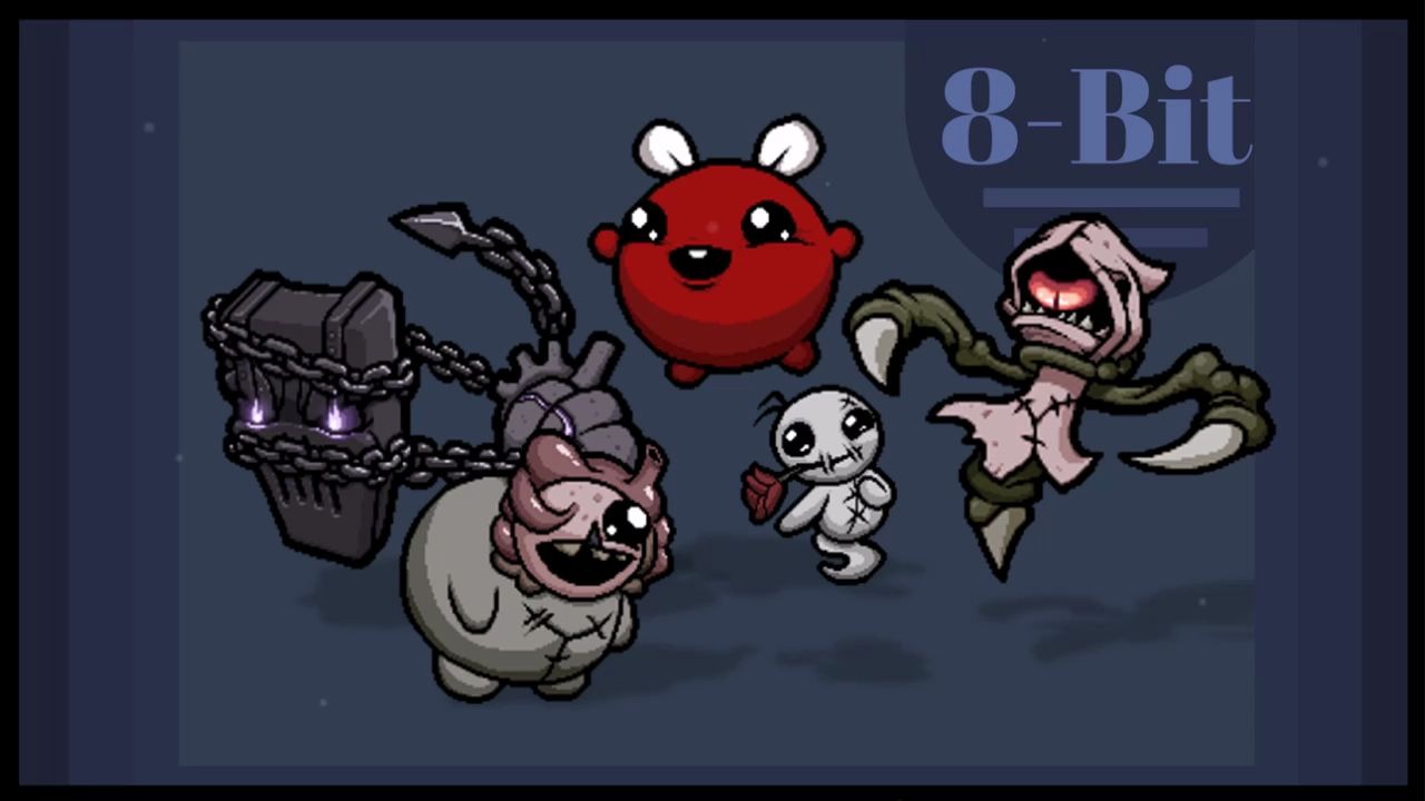 [8-bit] 以撒的结合: 抗生mod-"tandava" (抗生章节vs.