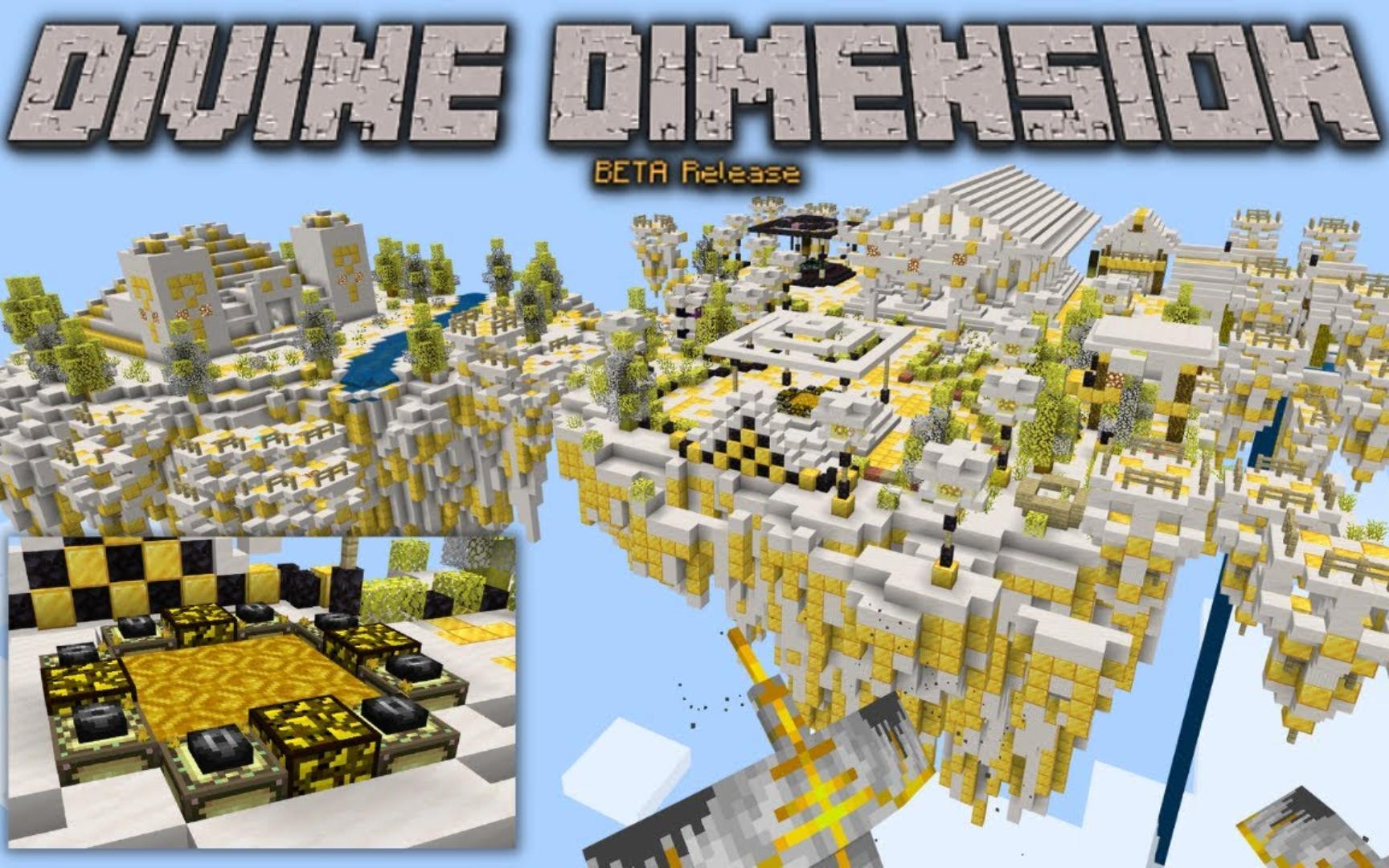 [Addon]我的世界神圣领域测试版V1.0.9汉化版(附下载链接)/Divine Dimension/我的世界国际基岩版哔哩哔哩bilibili我的世界维度