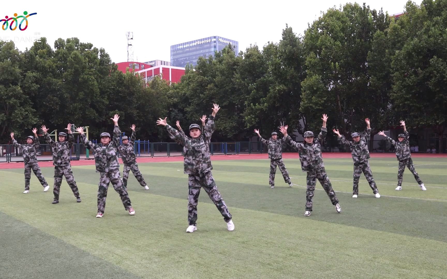 [图]原创排舞《团结就是力量》 完整演示