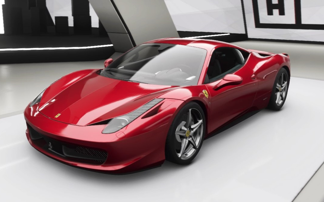 【极限竞速地平线4】法拉利458试驾 ferrari 458_哔哩哔哩 (゜-゜)つ