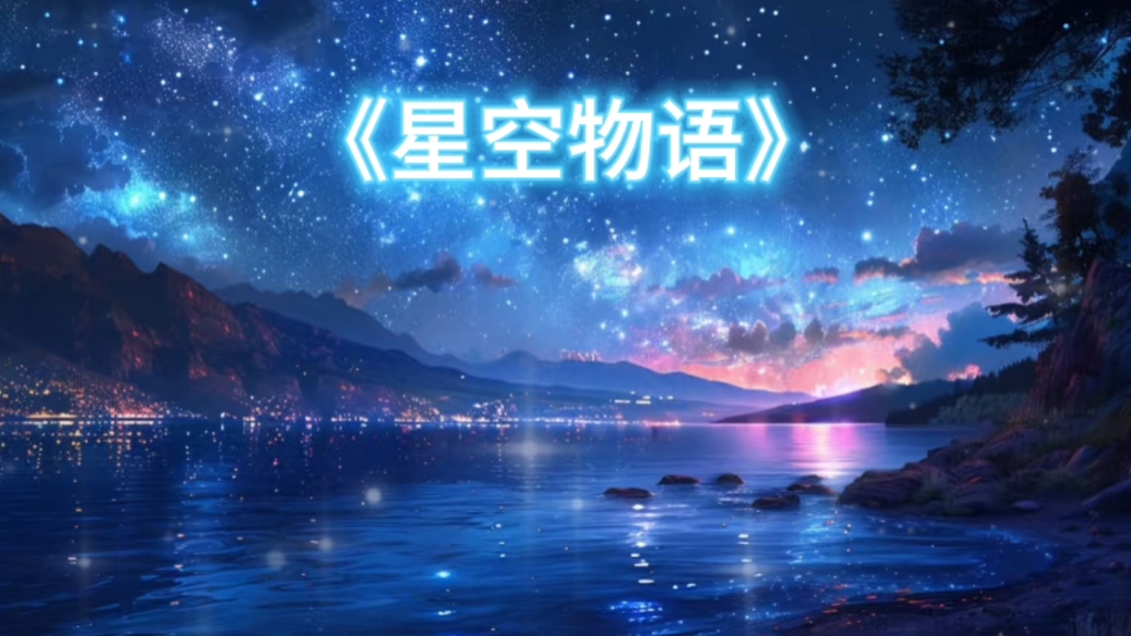 "所念过往皆星河,愿以初心长作伴"《星空物语》