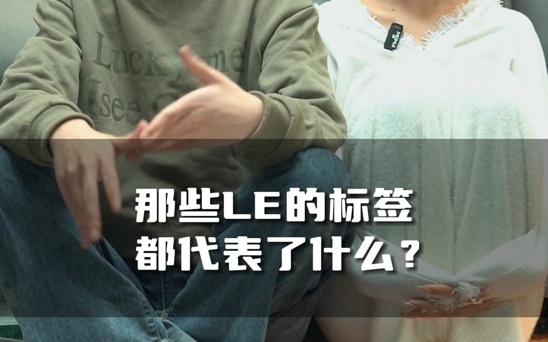 那些LE的标签都代表了什么?哔哩哔哩bilibili