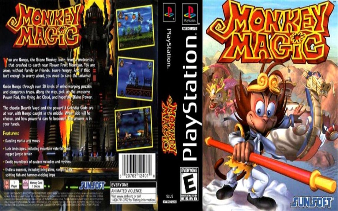 [图]【游戏欣赏】《西游记》Monkey Magic（PS1）全流程