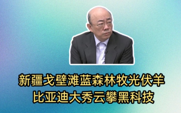 郭正亮:中国航天突围打破美国太空垄断.嫦娥六号人类首次月背采样让美国慌了!新疆戈壁滩蓝森林牧光伏羊,比亚迪大秀云攀黑科技,4月销量大增48%...