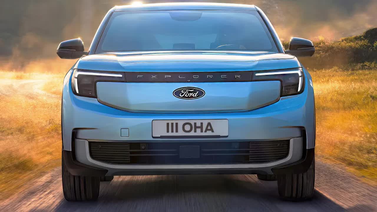 [youcar]新款2024款福特探险者电动车亮相