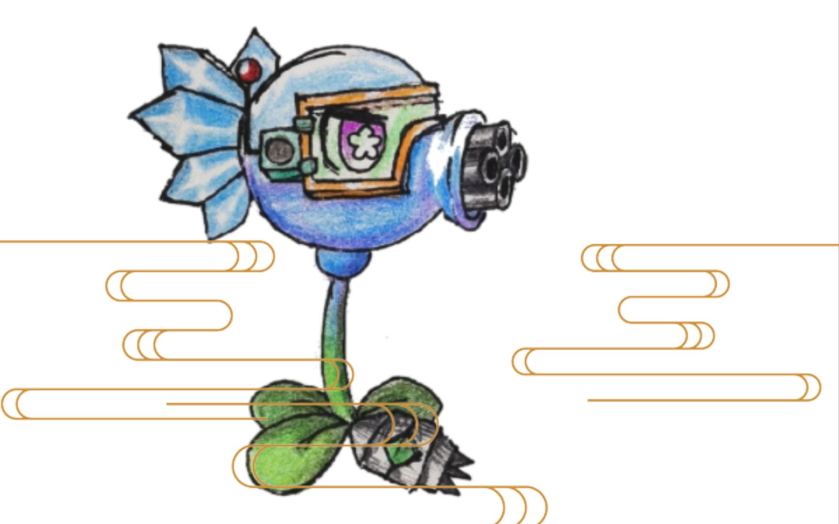 【pvz2/含私设及拟人】那什么的植物oc(水视频)