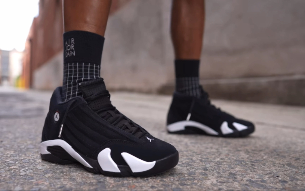 air jordan 14代 black & white 黑白 aj14|jtsg