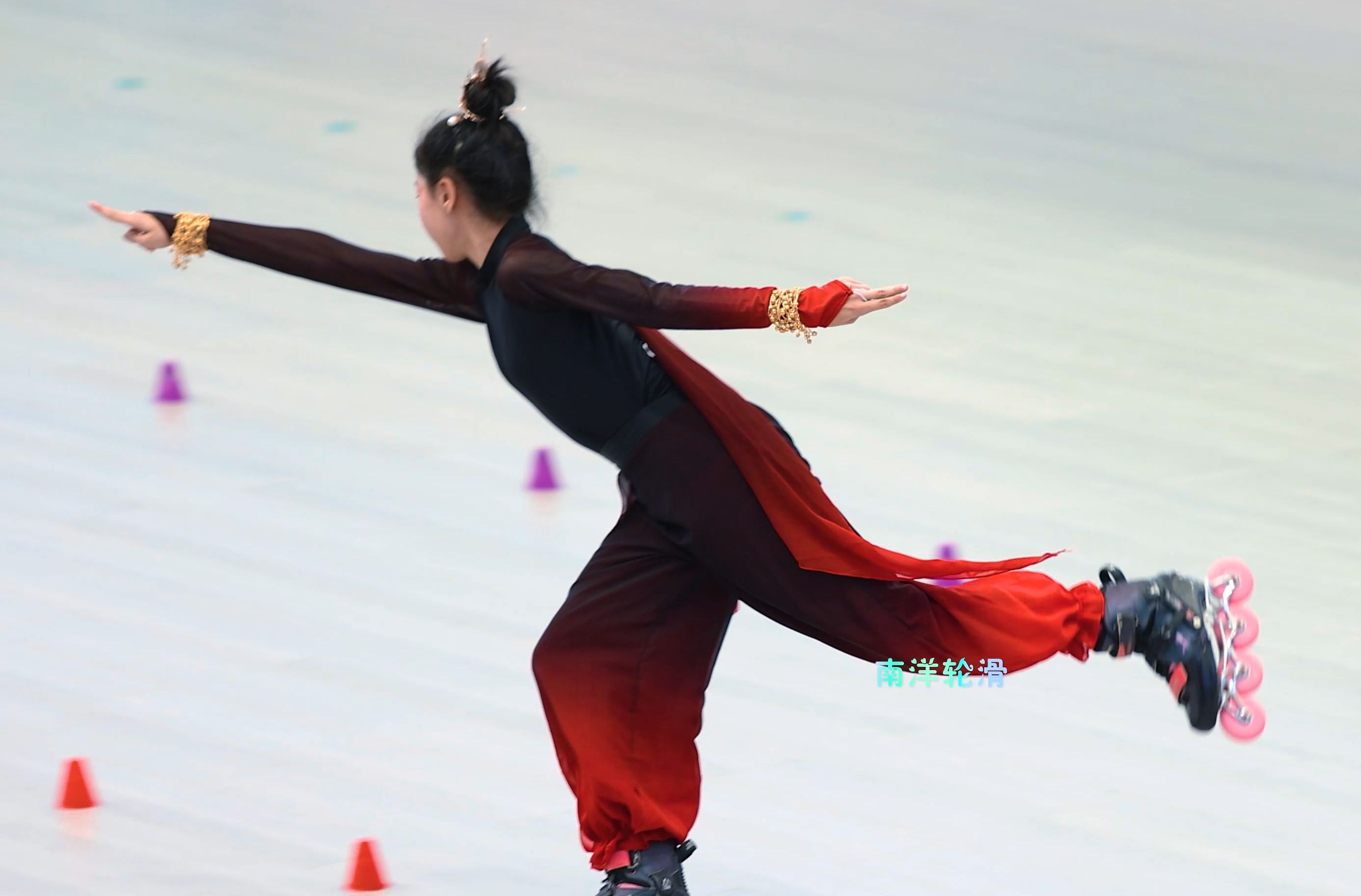 no.10 刘雨桐 2024全国自由式轮滑锦标赛 少年女子甲组g1资格赛