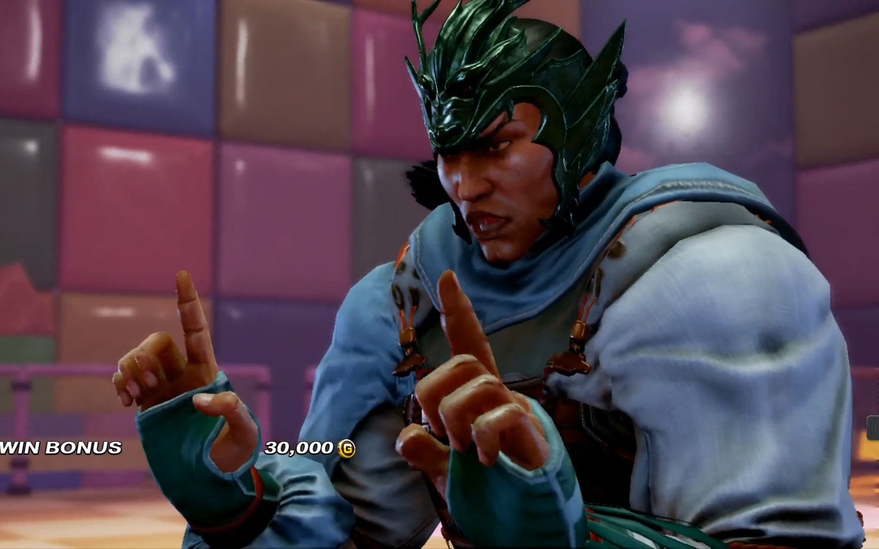 铁拳7街机模式: 冯威龙头造型 一币通关