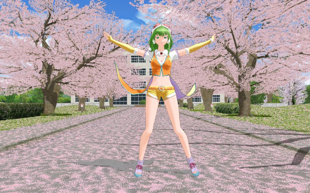 {千本樱mmd} gumi 新人自制_哔哩哔哩 (゜-゜)つロ 干杯~-bilibili