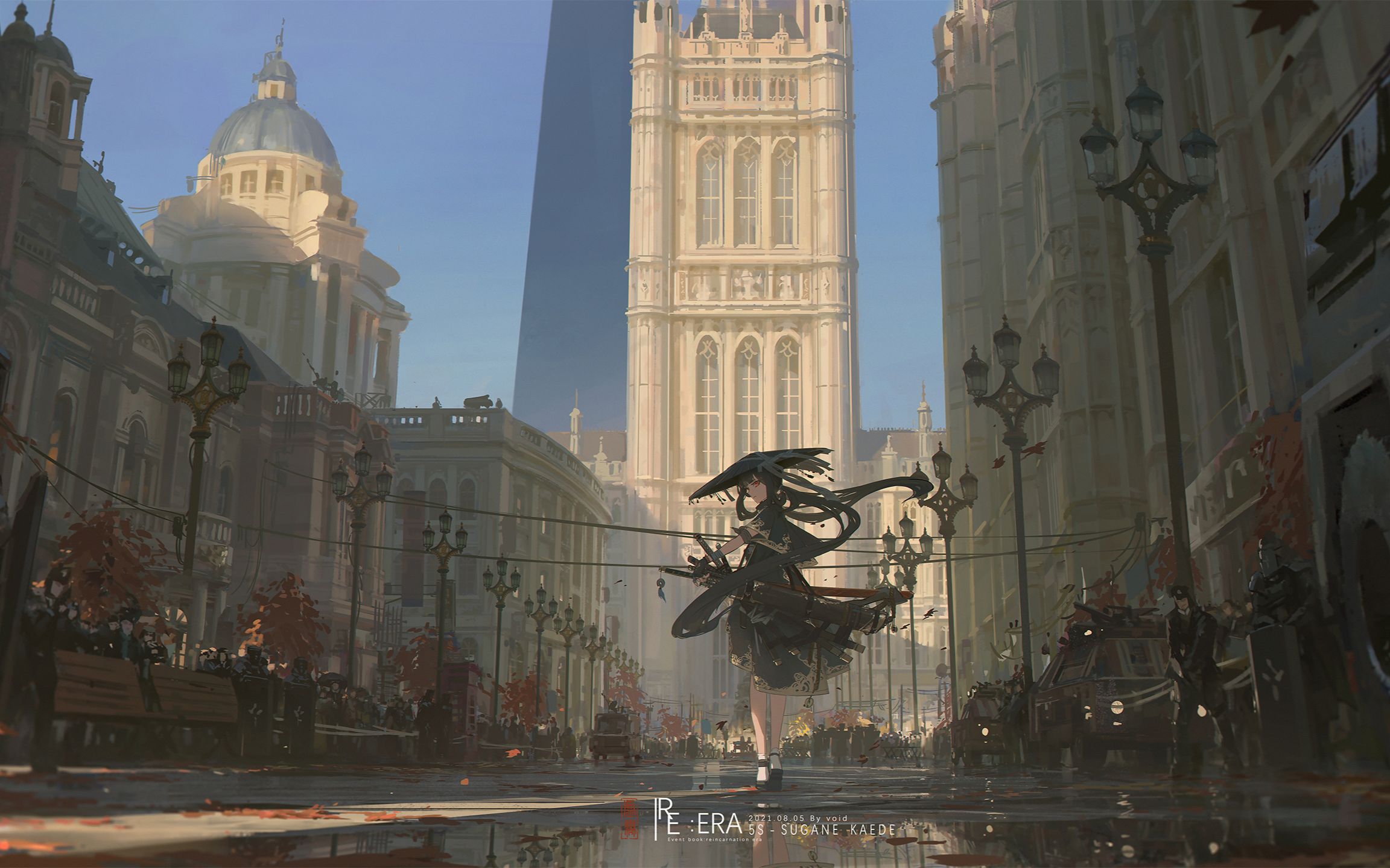 【void绘画】会动的剑客小姐姐 转生纪元 菅根·枫 原初教会第五席