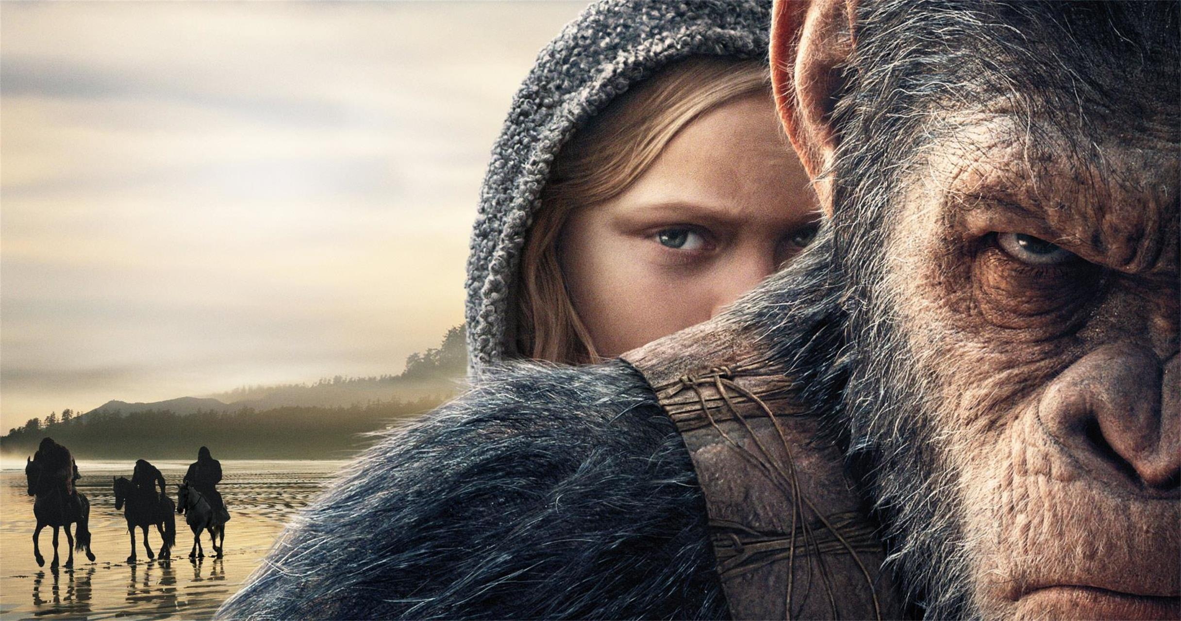 猩猩摆脱人类奴役成功建立新家园末日下的人猿大战