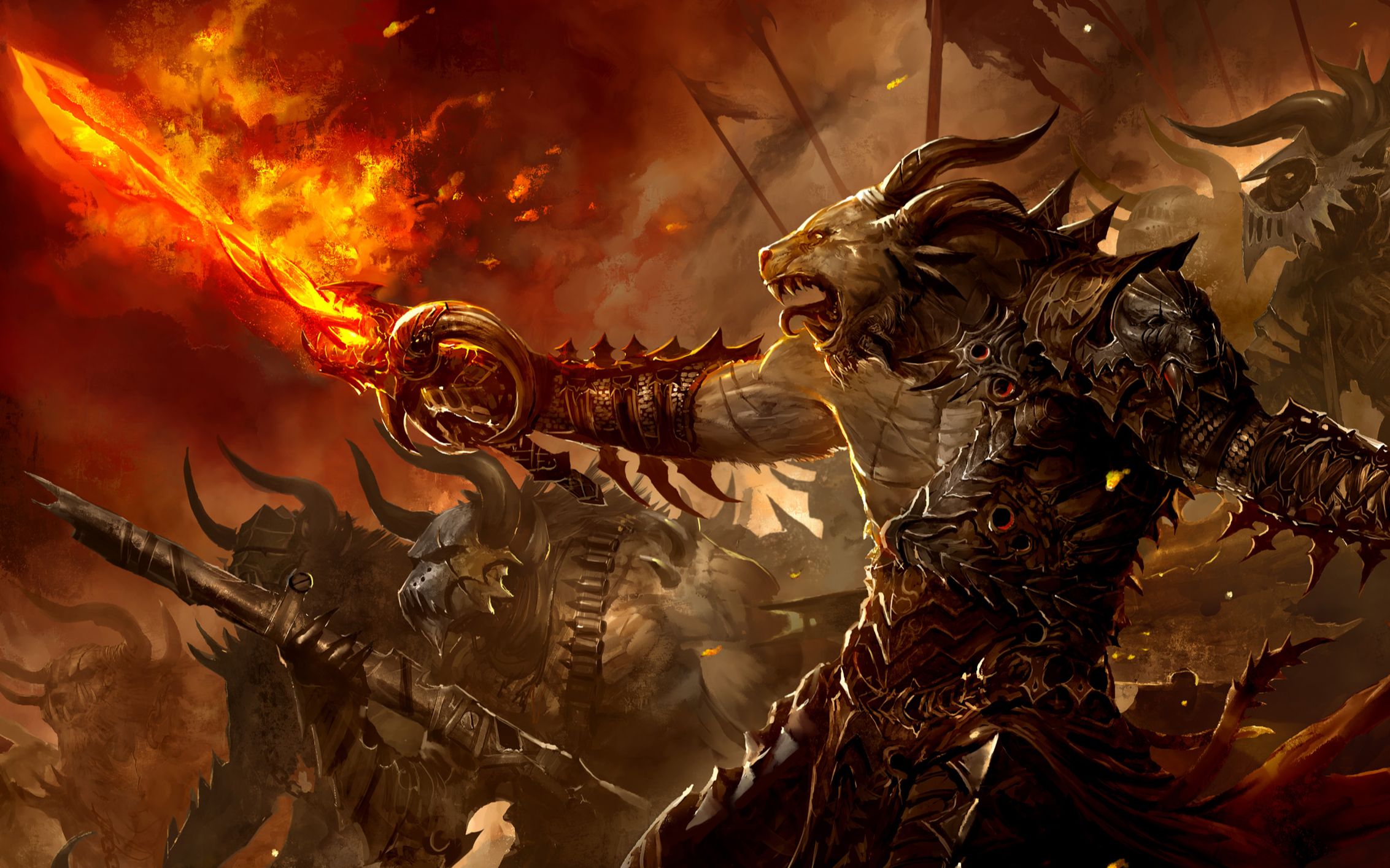 激战2 边打边喷的战场真激情(车头辅助破法)