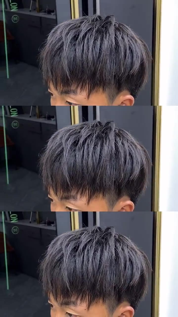 烟花摩根烫 渣男必备发型 修饰脸型 百搭款 长度 8-12cm 厦门烫发厦门