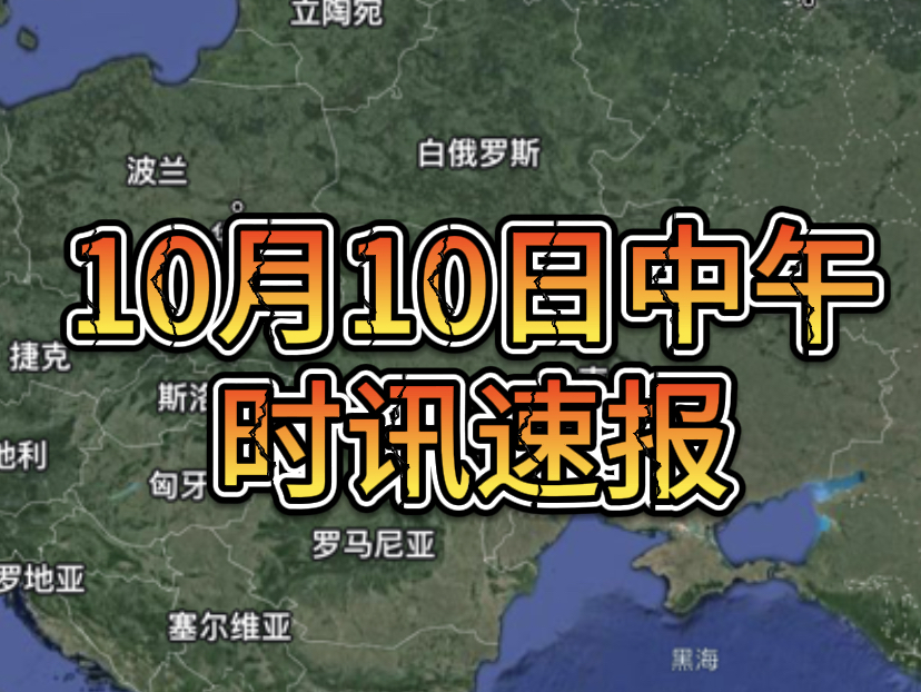 10月10日中午时讯速报哔哩哔哩bilibili