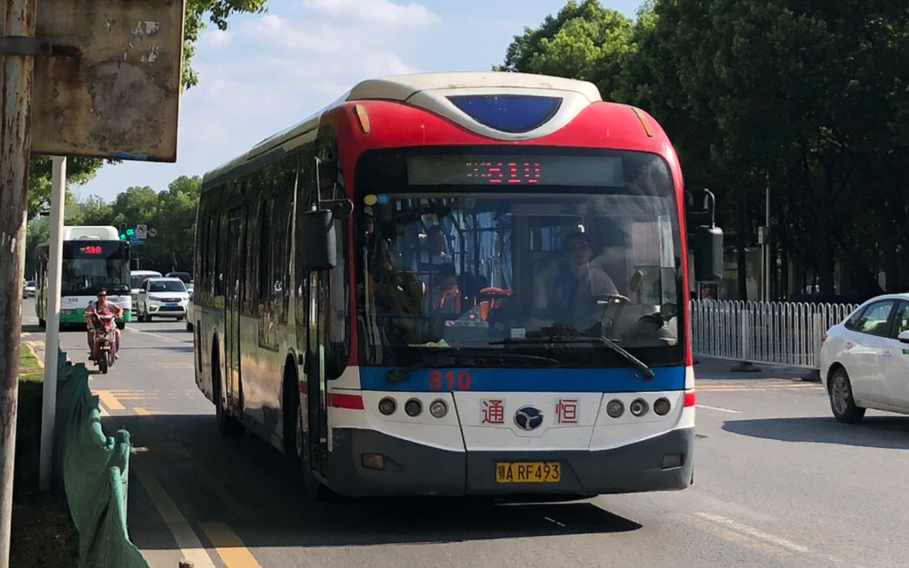 武汉公交pov810路前方展望通恒的担当之一
