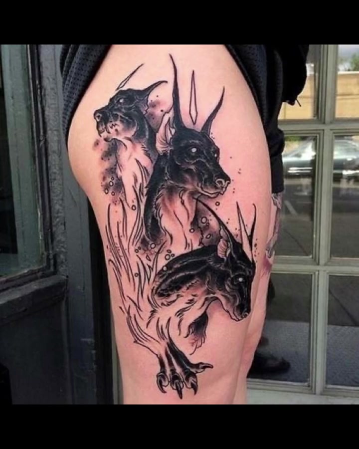 冷知识:三头狗,是冥王星的两颗新卫星之一的正式名称. 纹身 tattoo