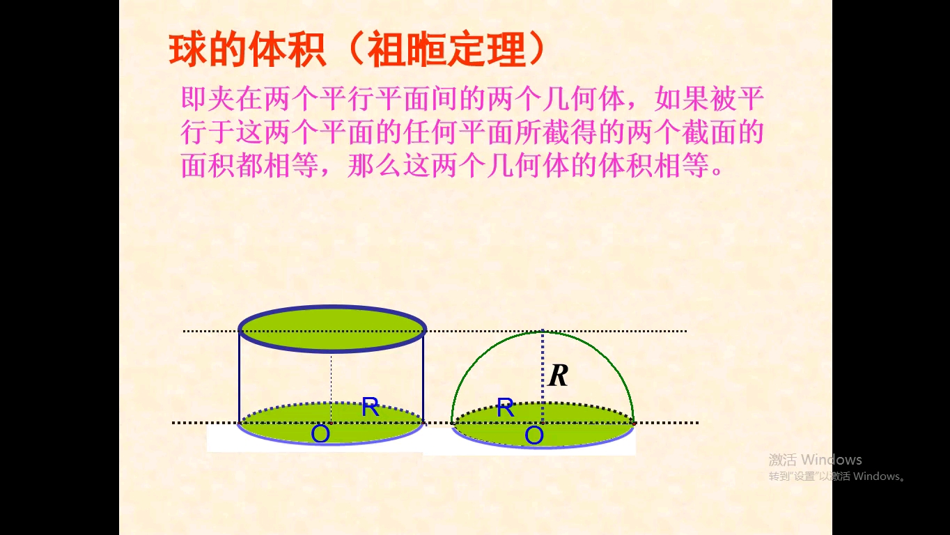 球体的体积和表面积哔哩哔哩bilibili