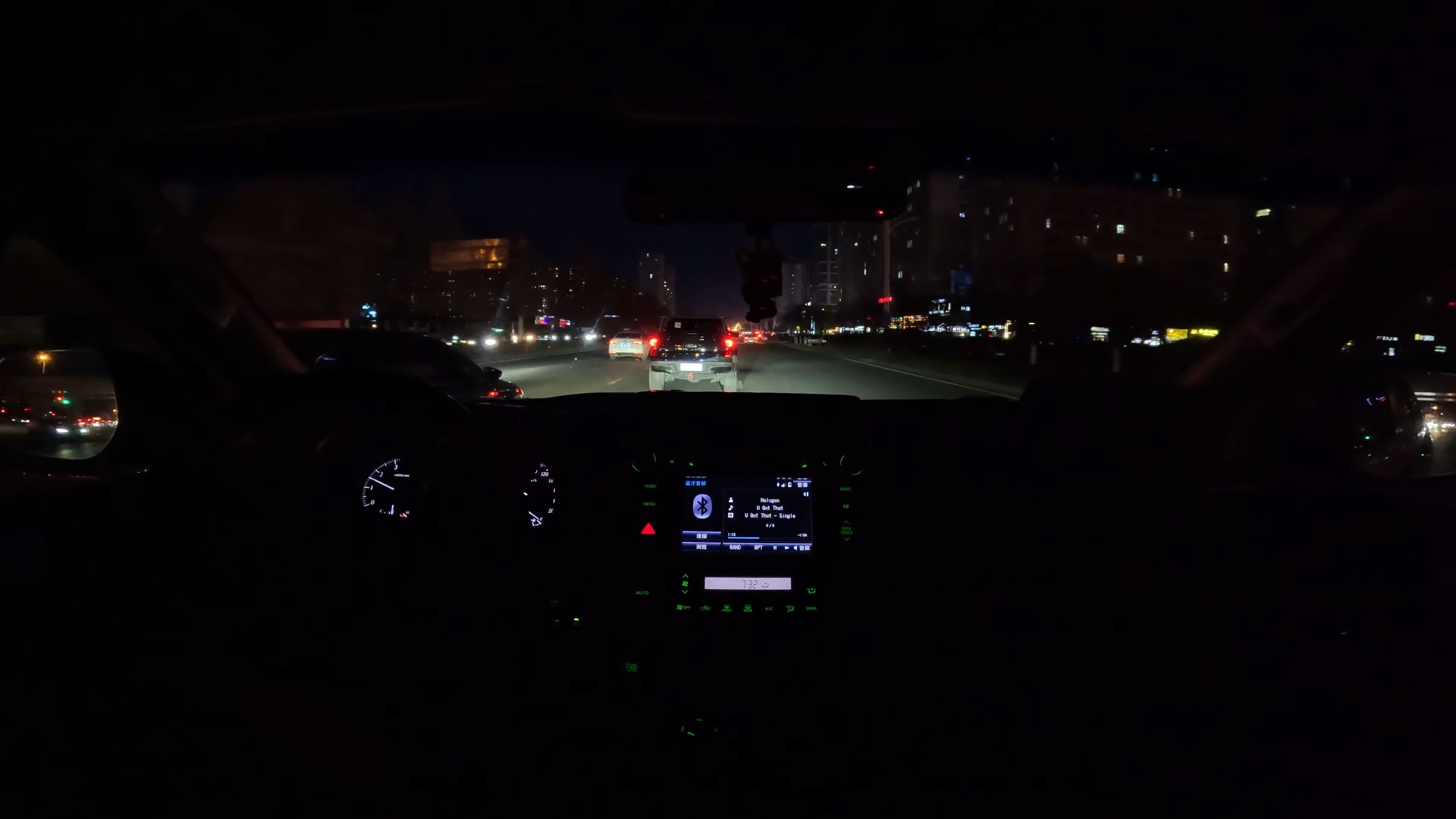 丰田普拉多2700夜间买菜实况